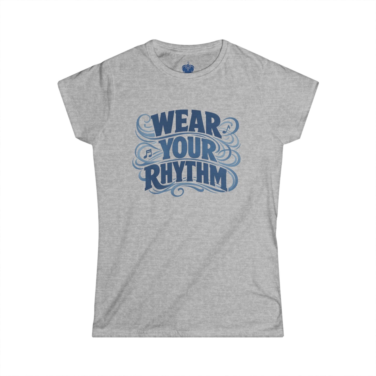 Wear Your Rhythm Women's Tee — Inspirational Graphic Cotton Shirt