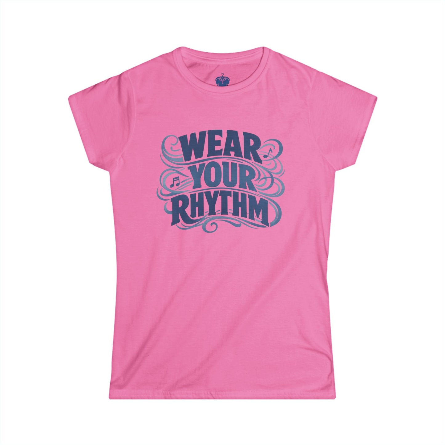 Wear Your Rhythm Women's Tee — Inspirational Graphic Cotton Shirt