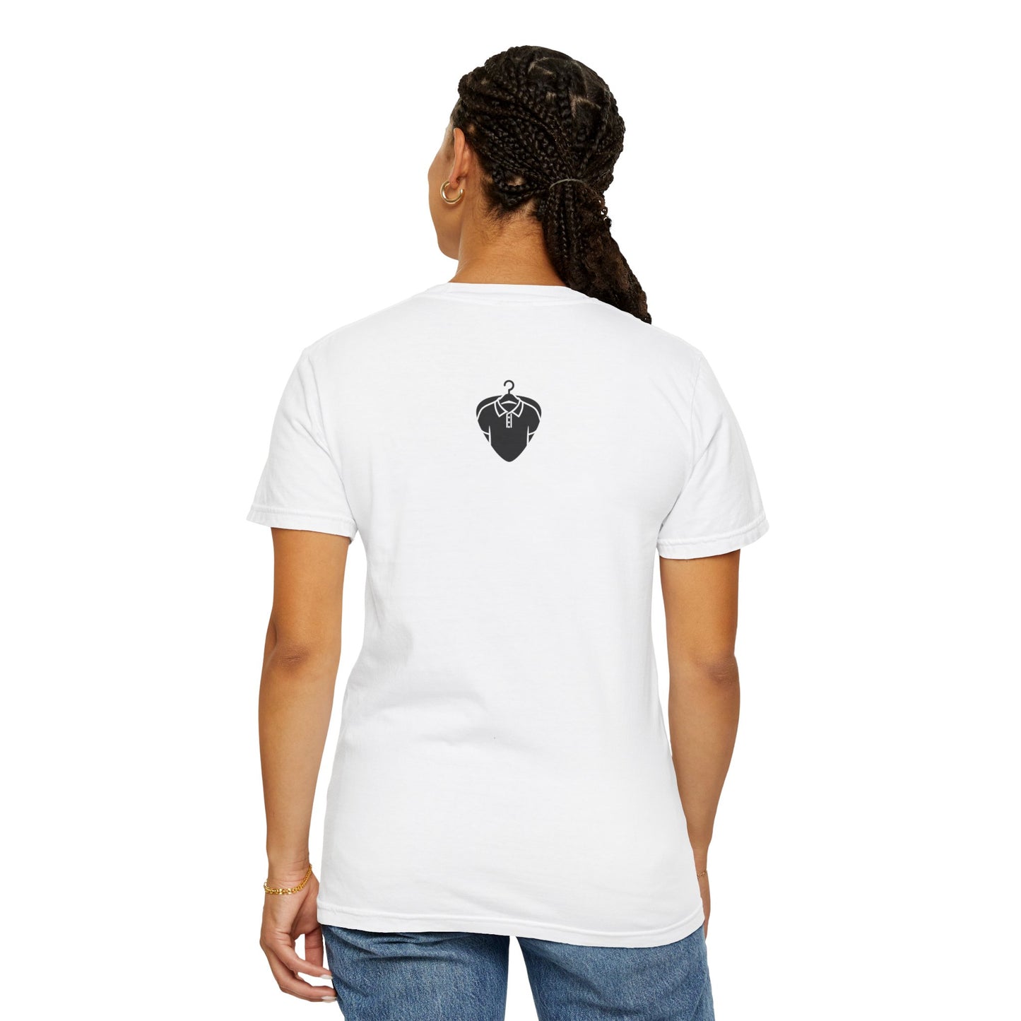 Live Your Rhythm T‑Shirt — Graphic Tee with Metronome Back Accent